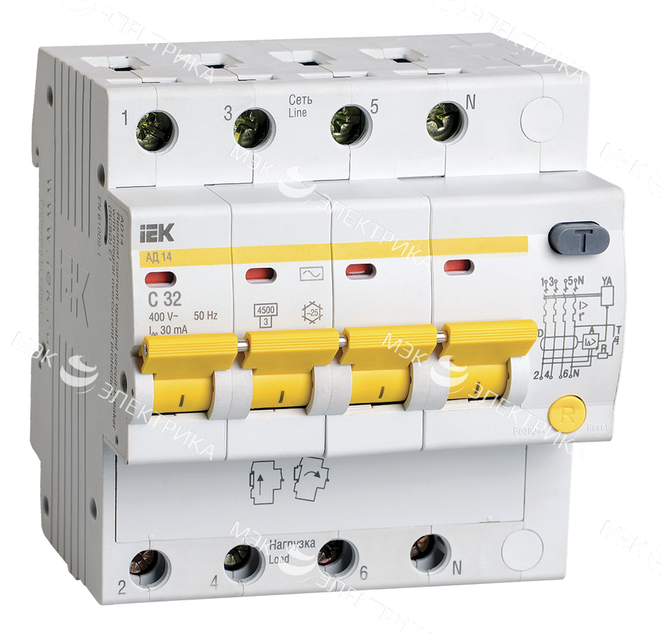 АД-4 4P A32/30 mA ASD