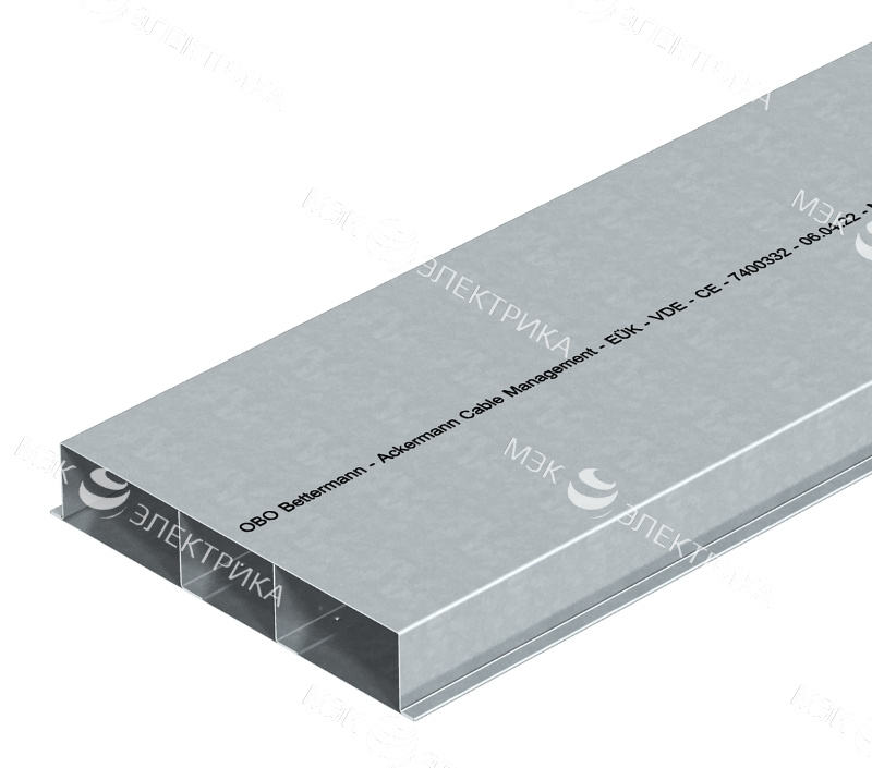 Кабель-канал 250х28 L2000 сталь S3 25028 оцинк. под заливку в бетон EUK OBO 7400324