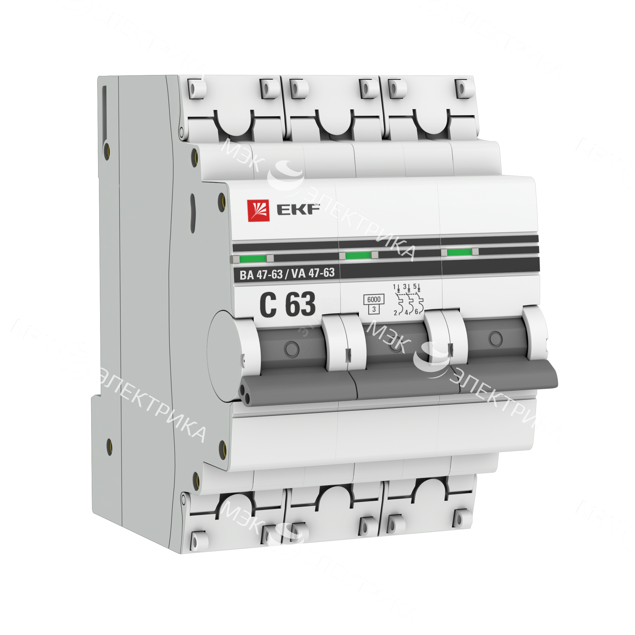 Автомат ASD ВА 47-63 3P C10