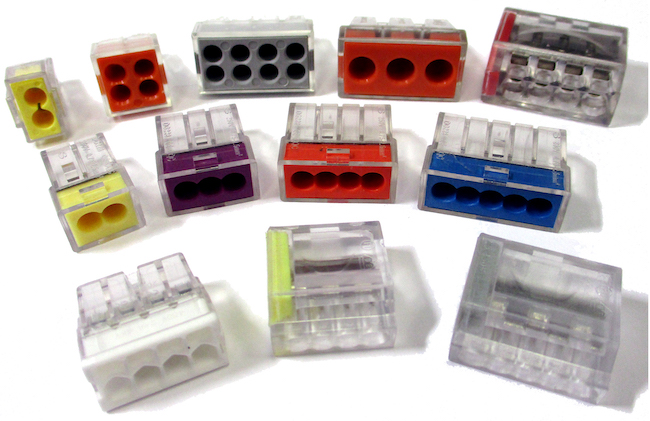 Клеммные колодки и комплектующие к ним