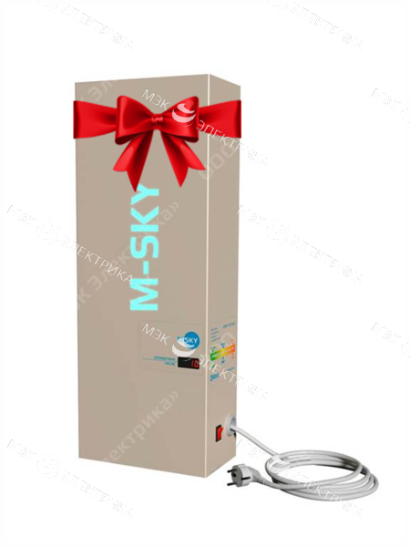 Рециркулятор ОБРН 2х15 (500х200х100)мм со счетчиком времени и с логотипом