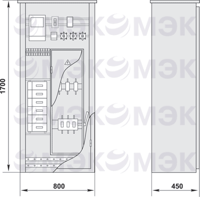 Габаритные размеры